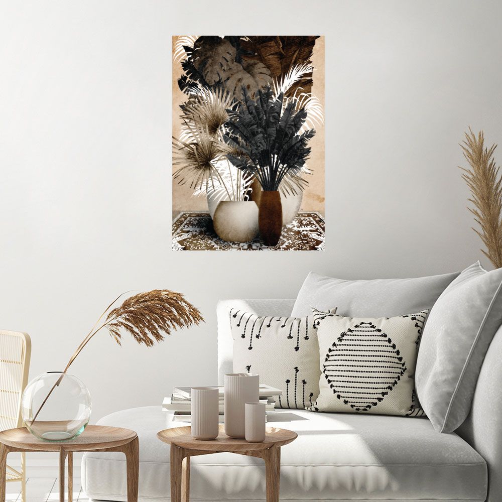 Affiche Feuillage exotique