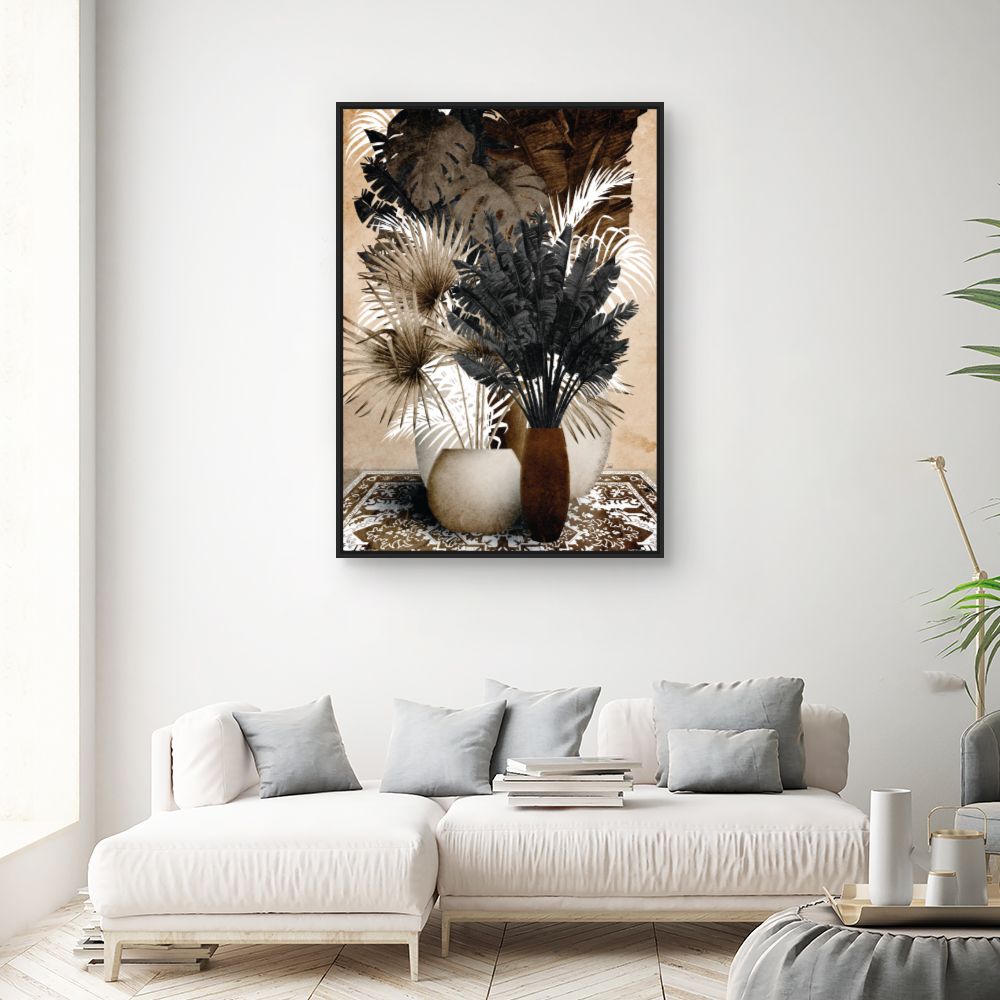 Tableau Feuillage exotique