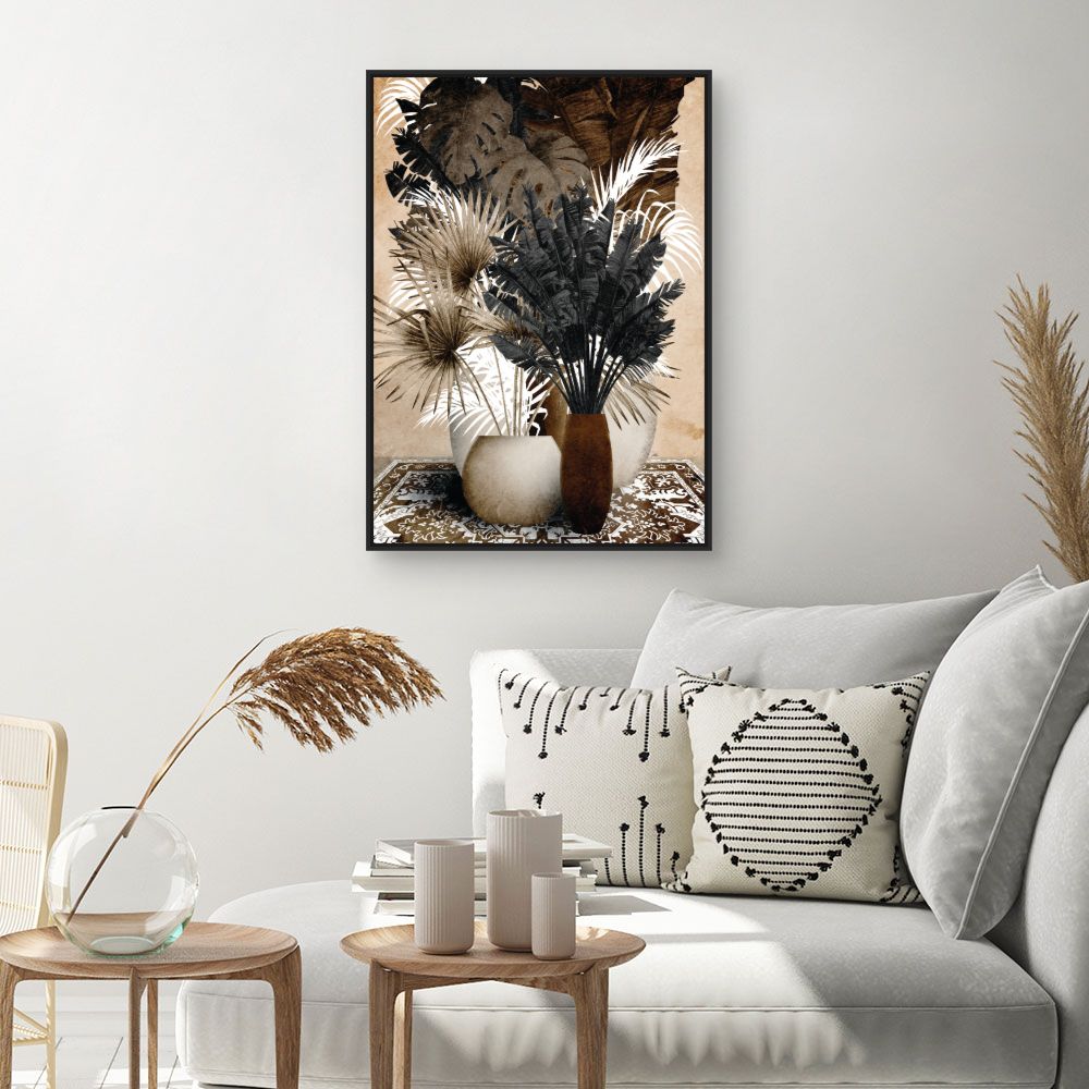 Tableau Feuillage exotique