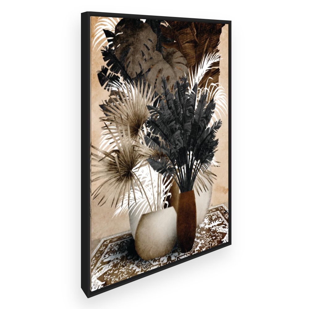 Toile Feuillage exotique