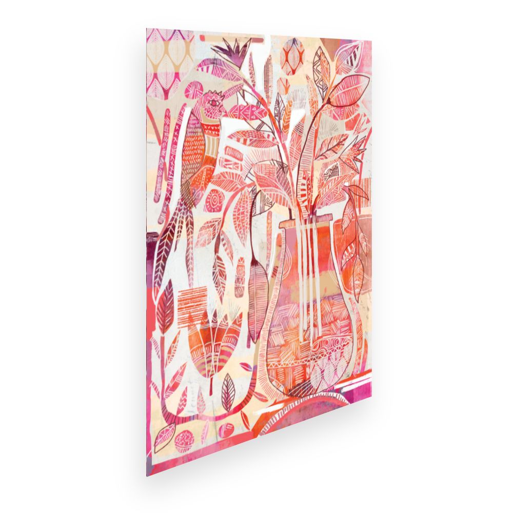 Affiche Feuillage exotique