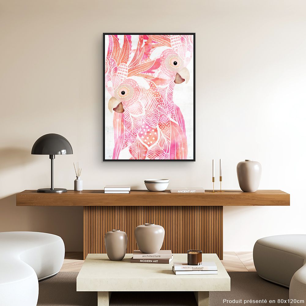 Tableau Perroquets exotiques