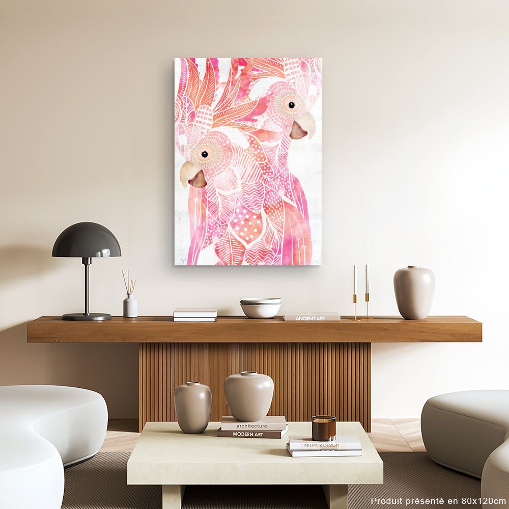 Tableau Perroquets exotiques