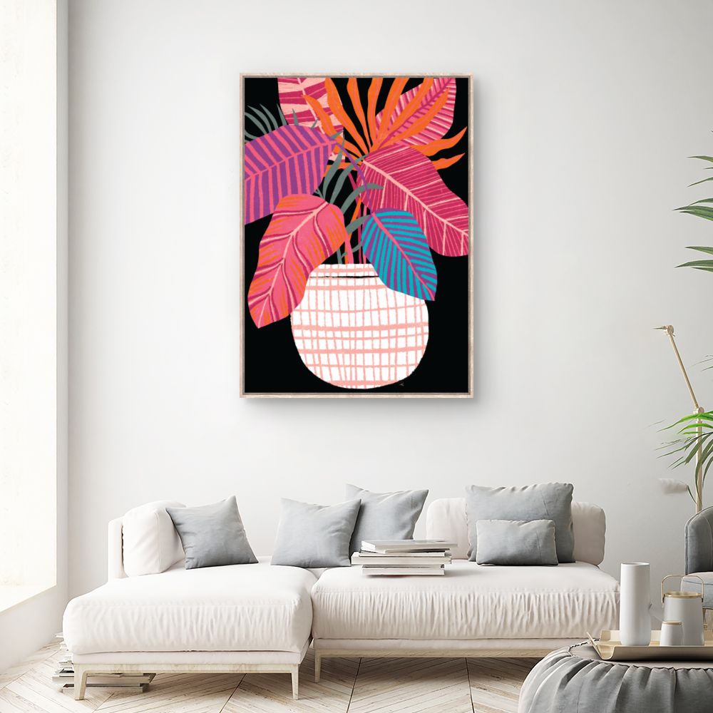 Tableau Feuillage vibrant