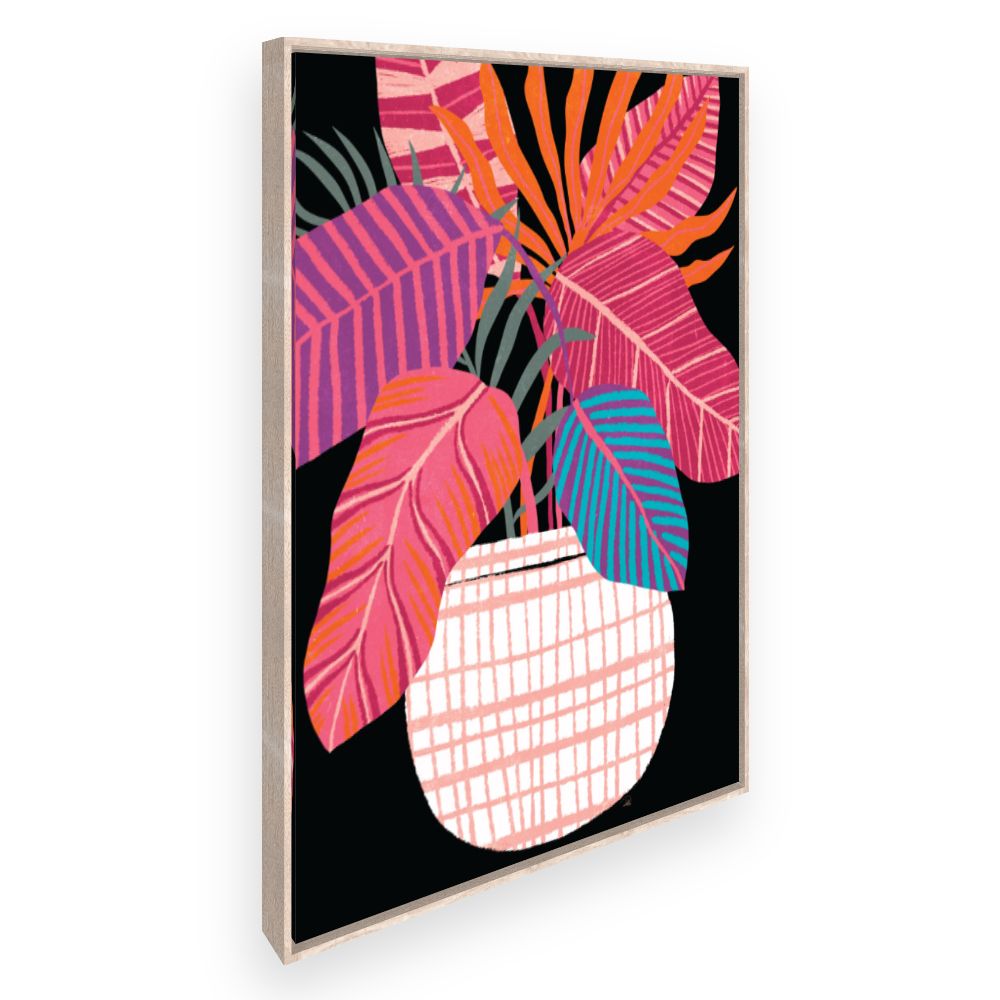 Toile Feuillage vibrant