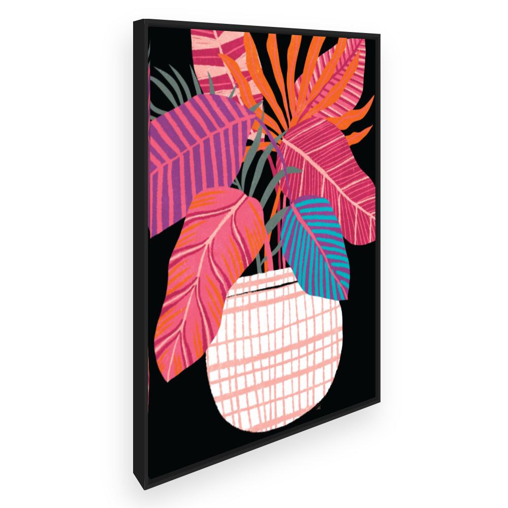 Toile Feuillage vibrant