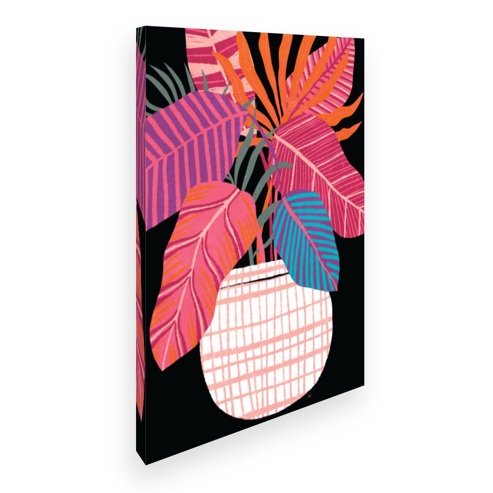 Toile Feuillage vibrant