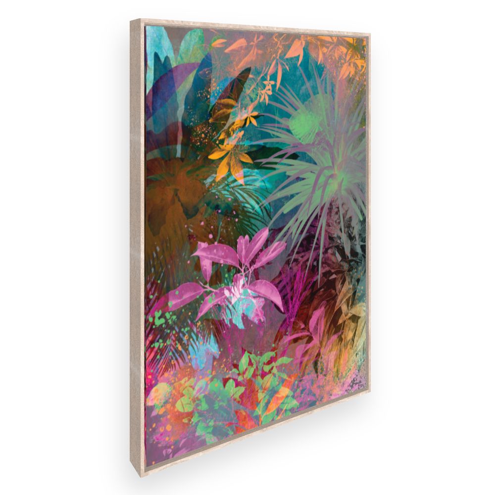 Toile Jungle vibrante