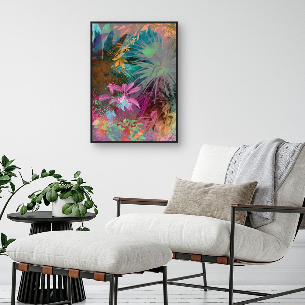 Tableau Jungle vibrante