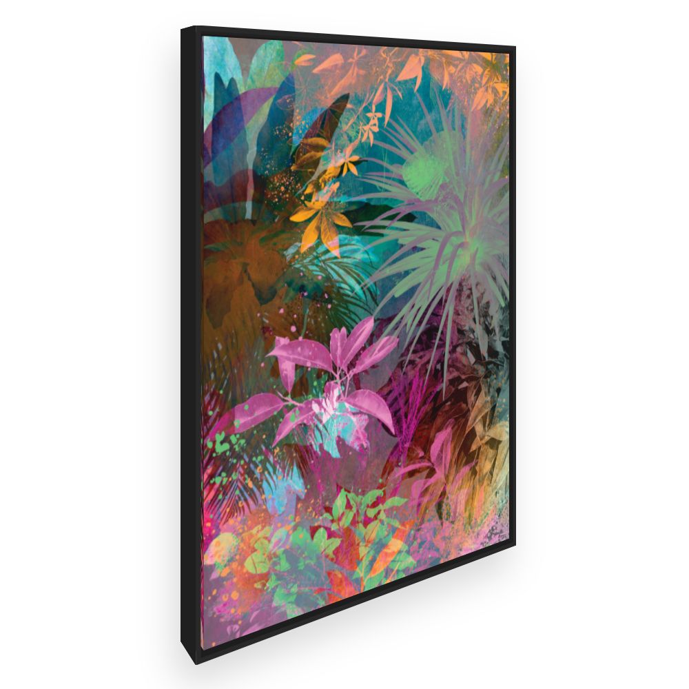 Toile Jungle vibrante