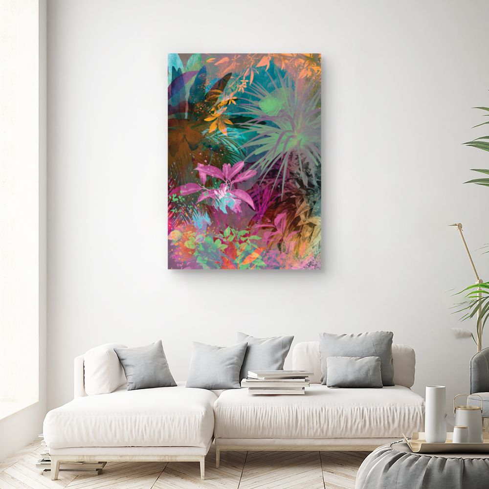 Tableau Jungle vibrante