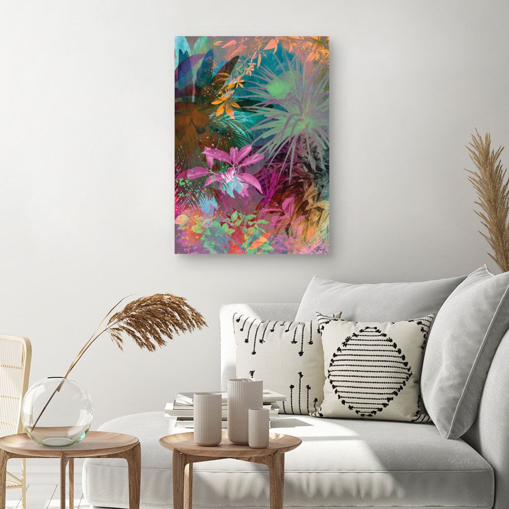 Tableau Jungle vibrante