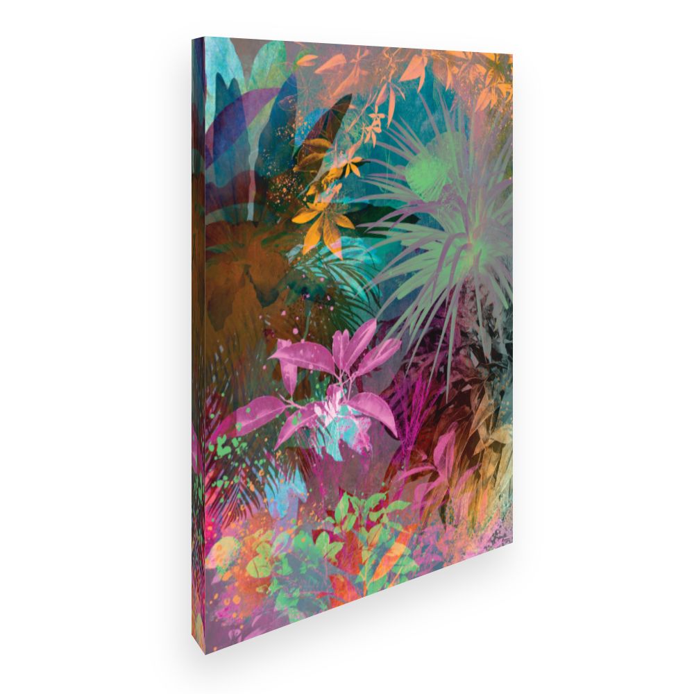 Toile Jungle vibrante