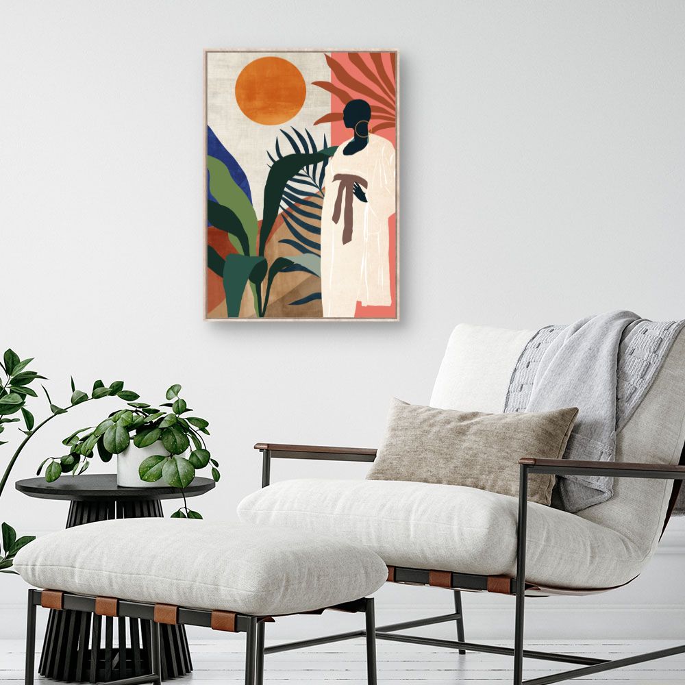 Tableau Élégance exotique
