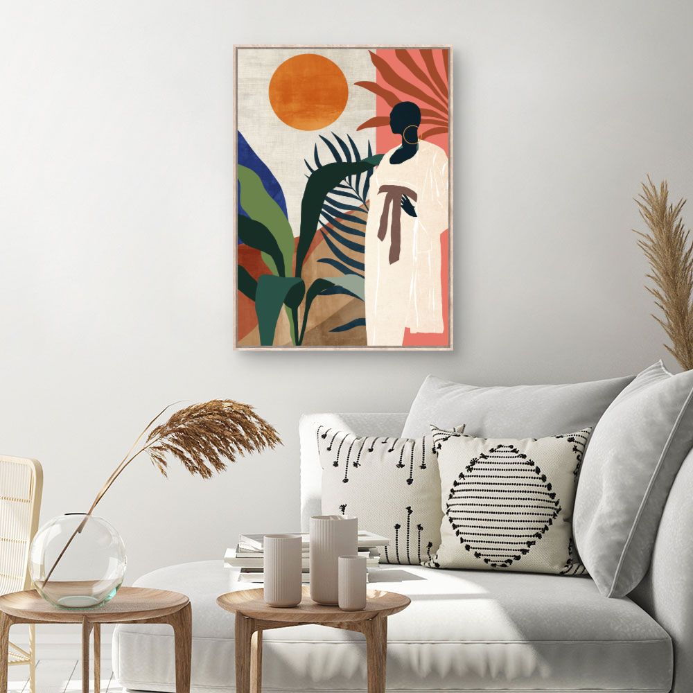 Tableau Élégance exotique