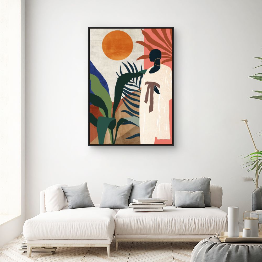 Tableau Élégance exotique