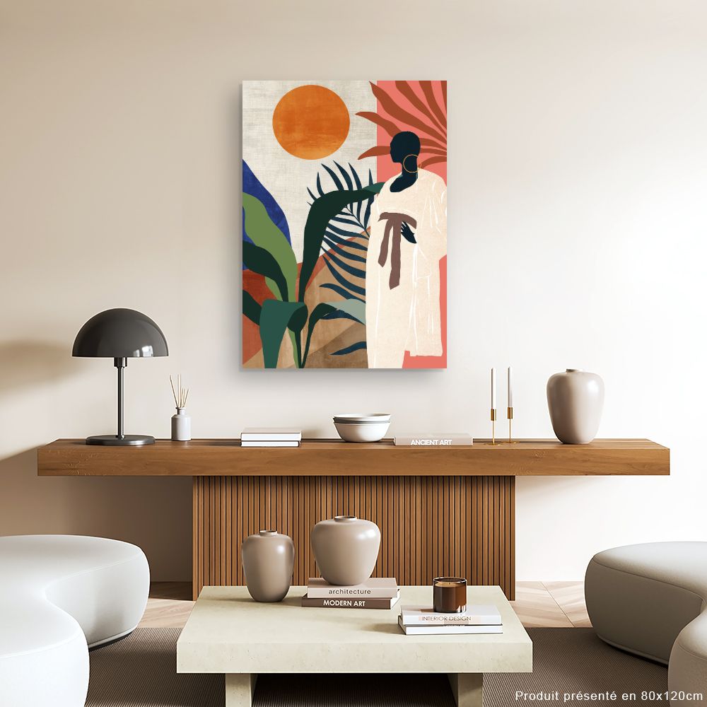 Tableau Élégance exotique