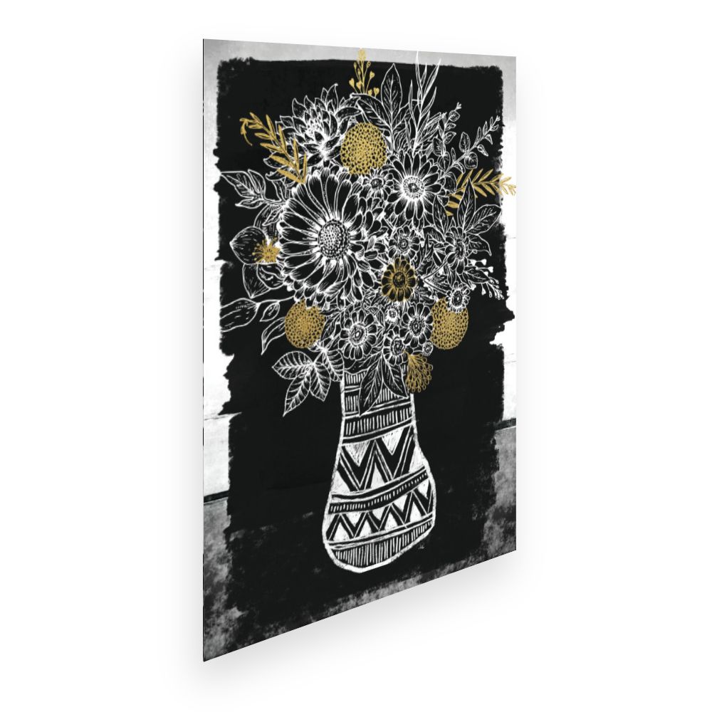Affiche Bouquet graphique