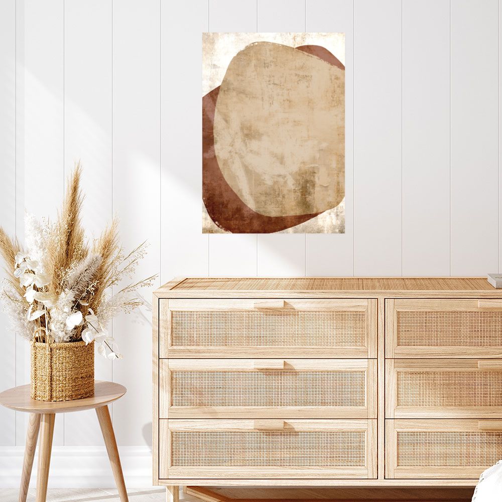 Affiche Formes abstraites élégantes