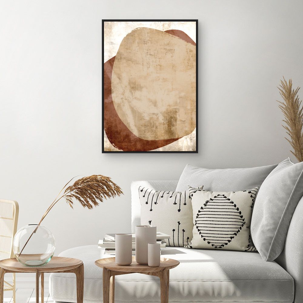 Tableau Abstraction texturée