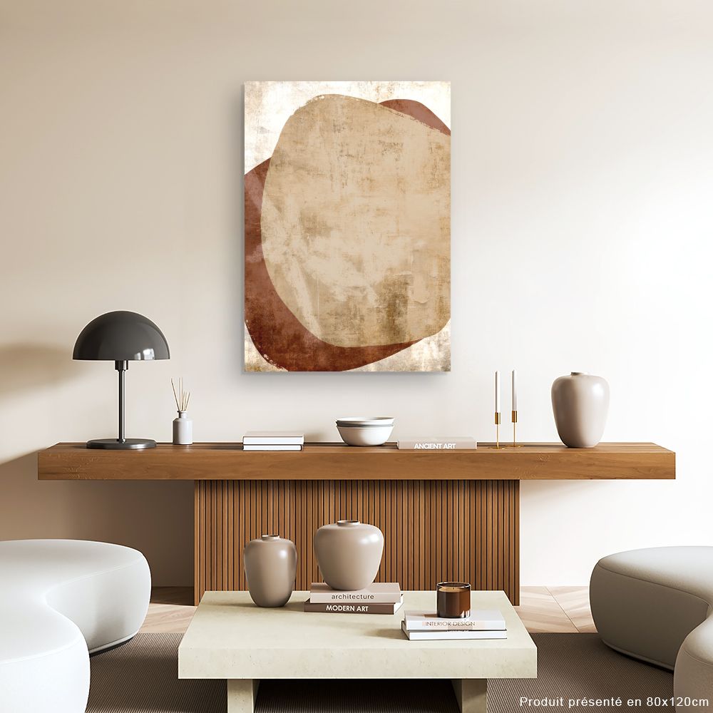 Tableau Abstraction texturée