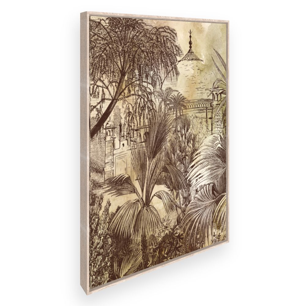 Toile Paysage exotique