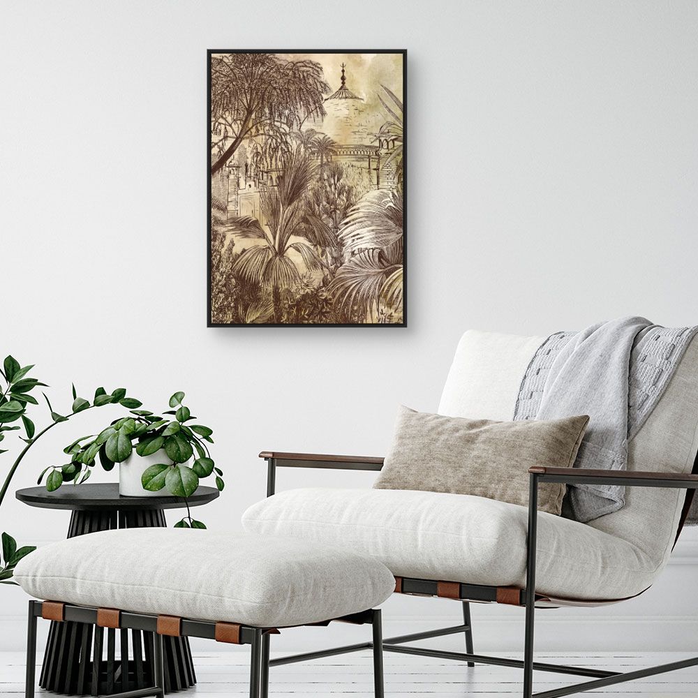 Tableau Paysage exotique