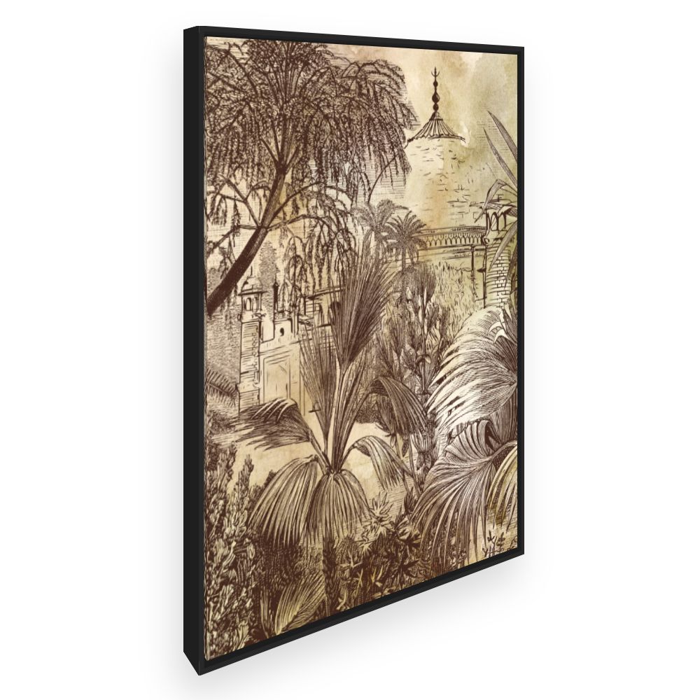 Toile Paysage exotique