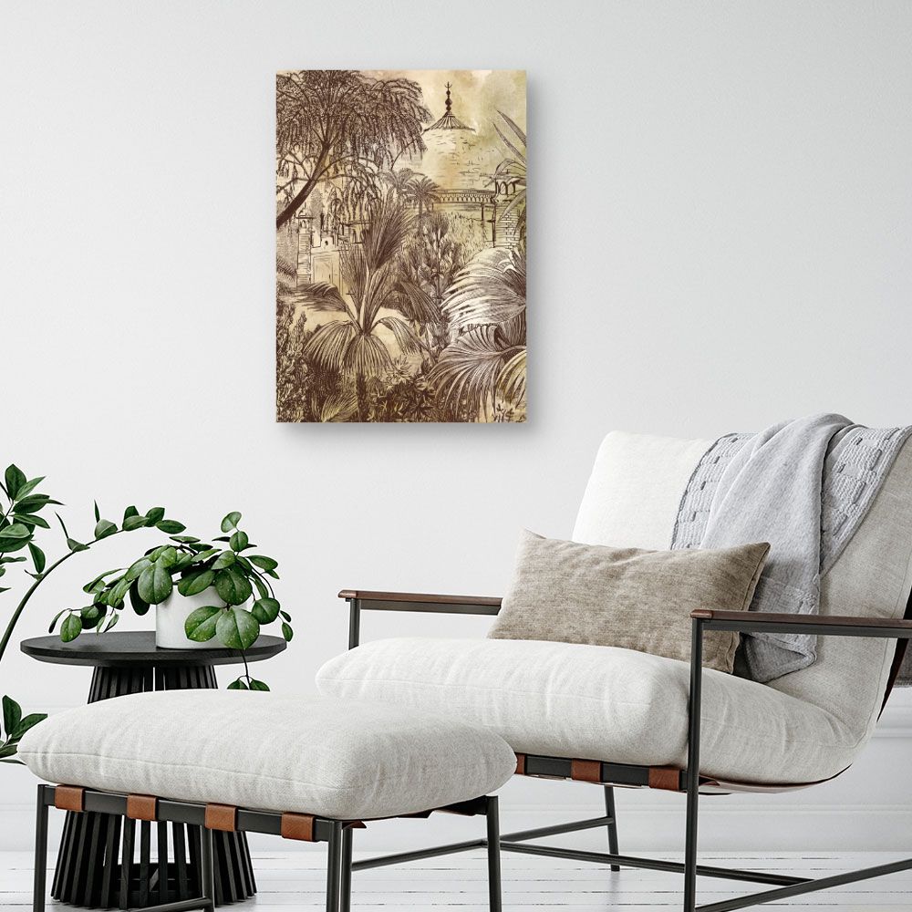 Tableau Paysage exotique
