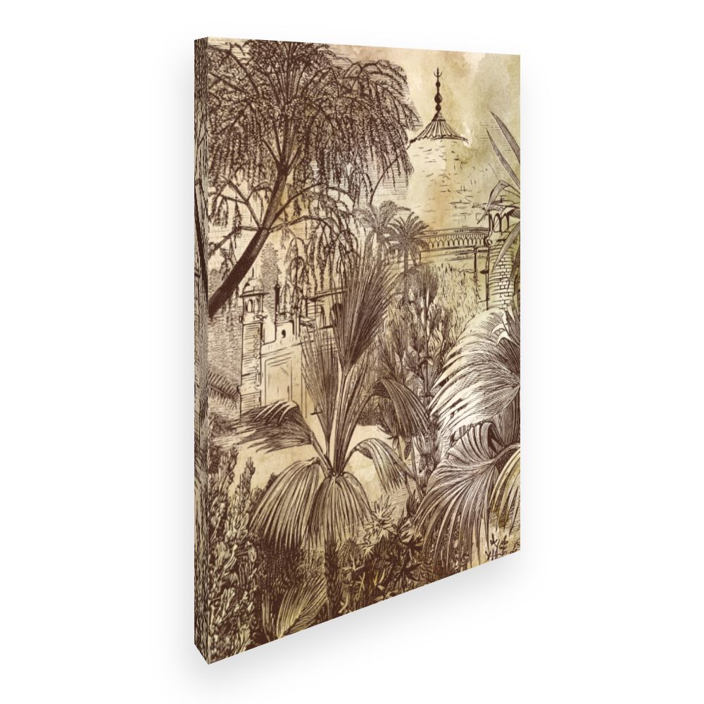 Toile Paysage exotique