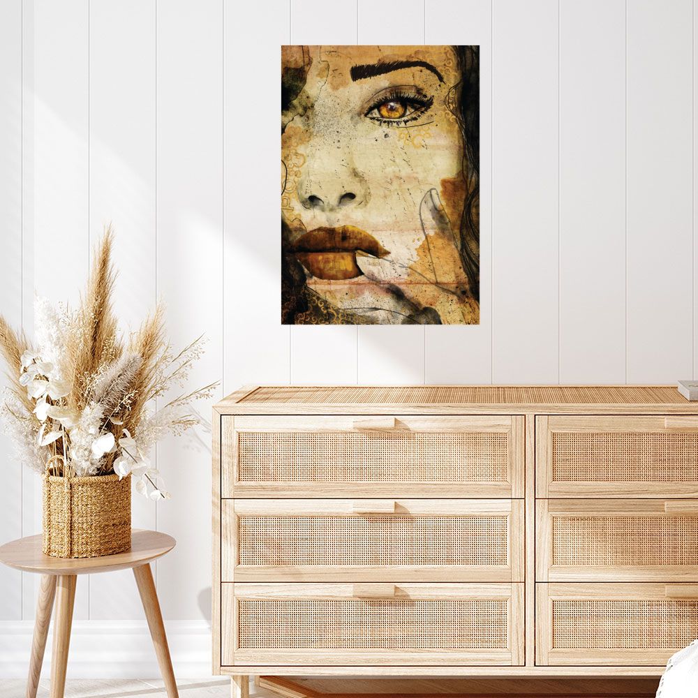 Affiche Mystérieux regard captivant