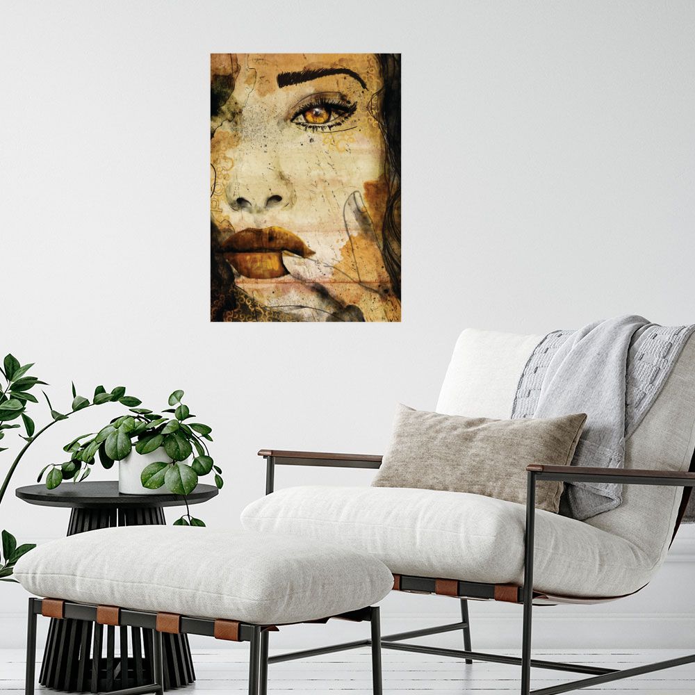 Affiche Mystérieux regard captivant