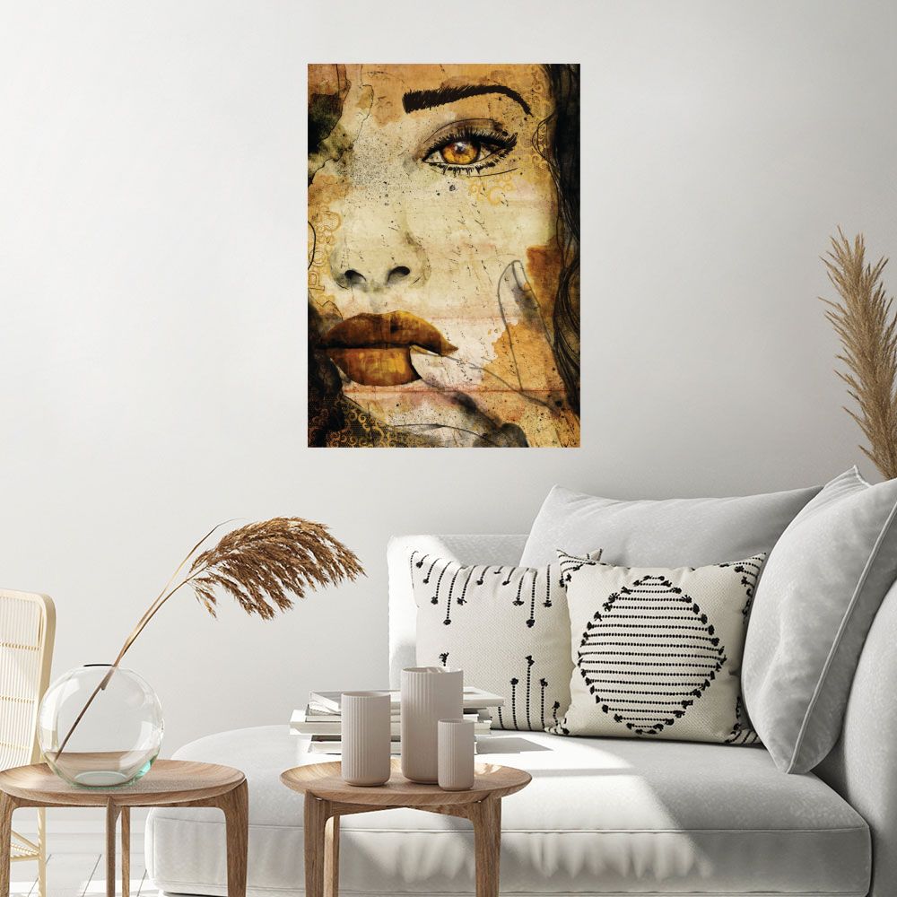 Affiche Mystérieux regard captivant