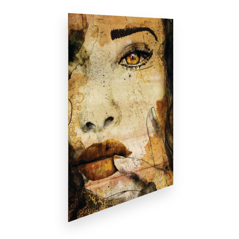 Affiche Mystérieux regard captivant