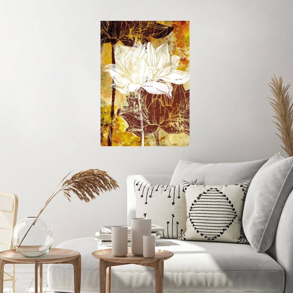 Affiche Fleurs élégantes