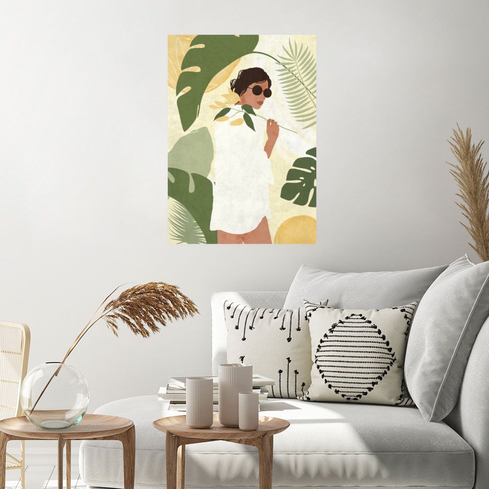 Affiche Élégance tropicale