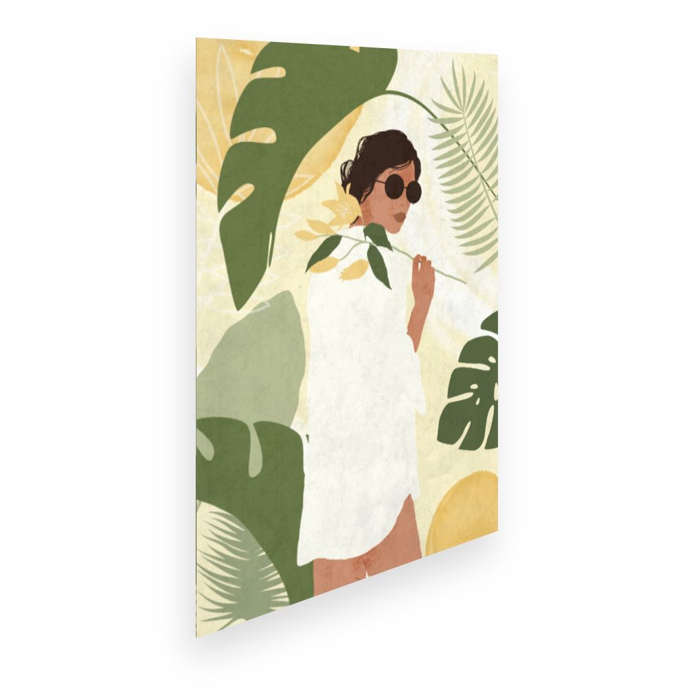 Affiche Élégance tropicale