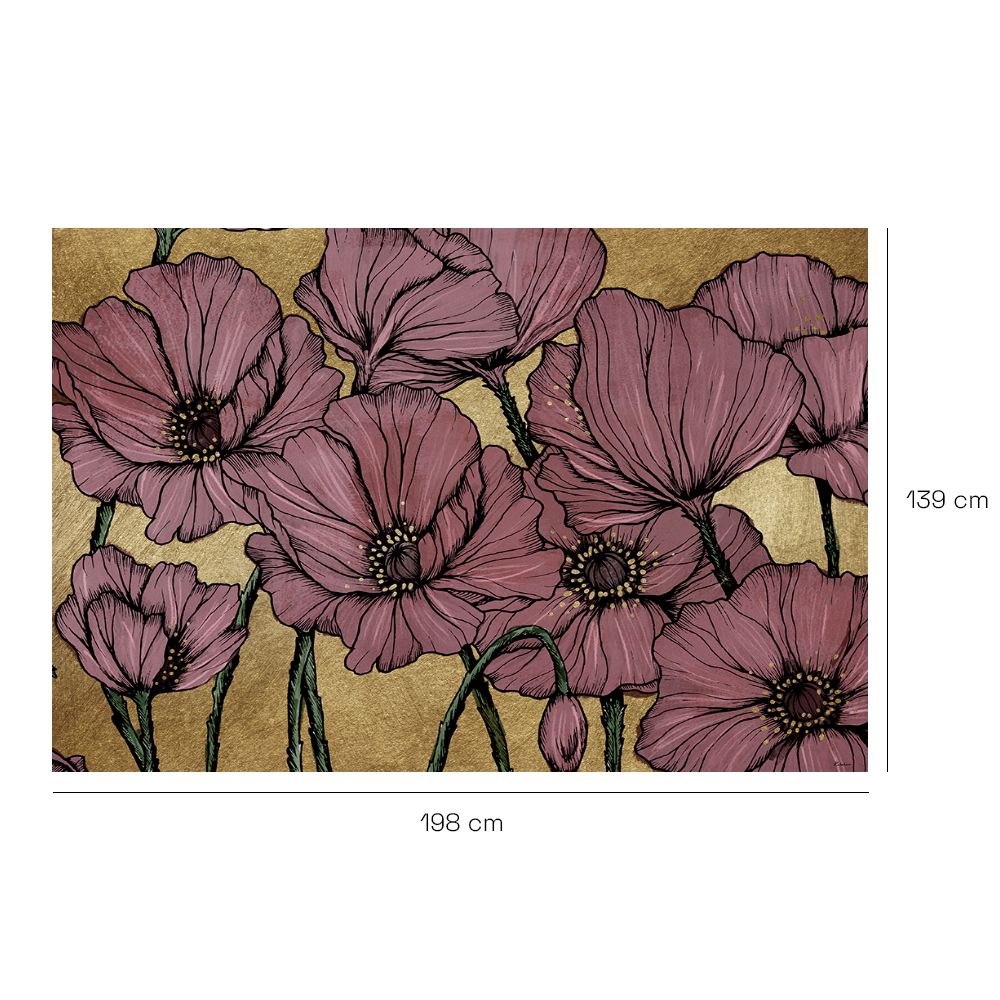 Tapis n°190 Élégance florale classique