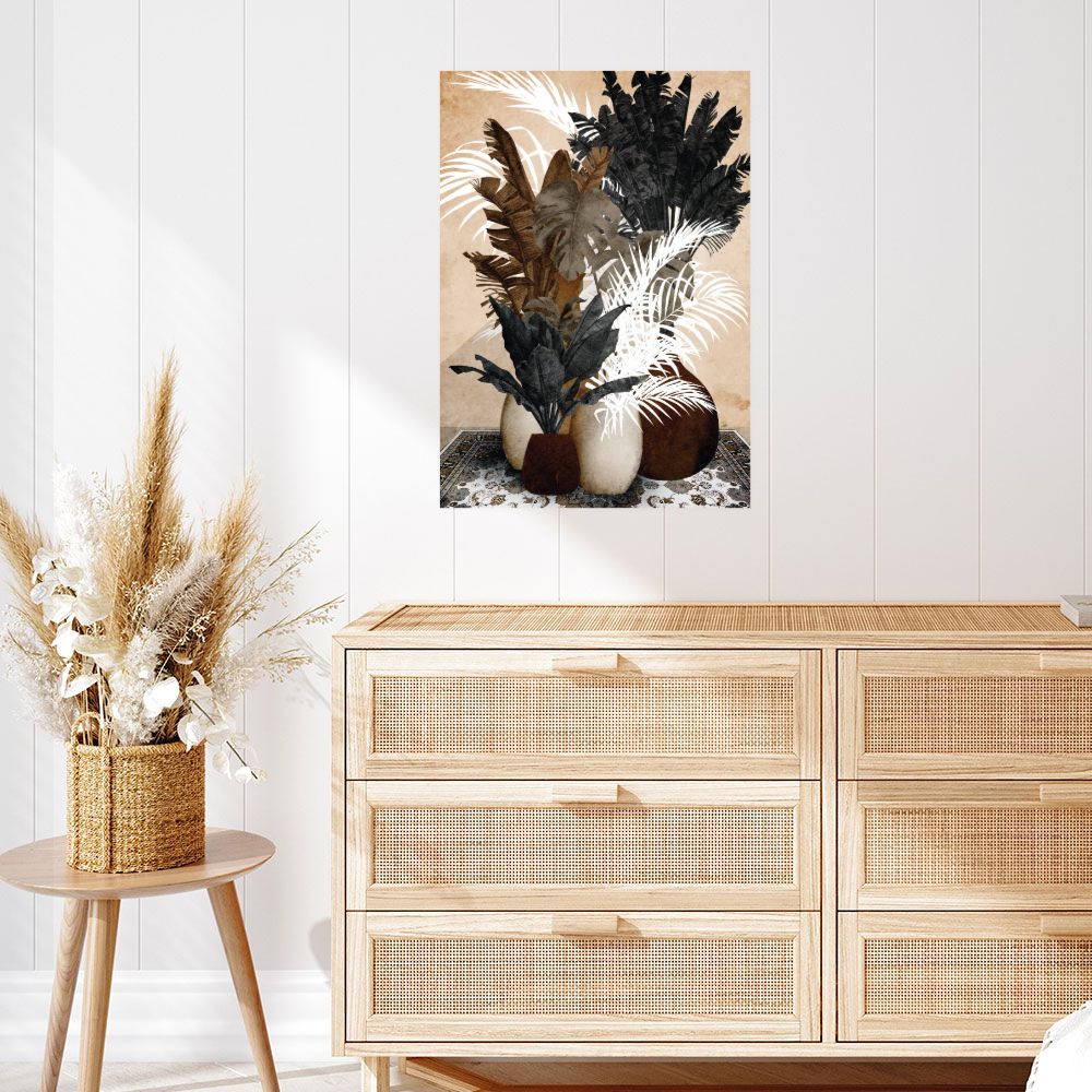 Affiche Feuillage exotique
