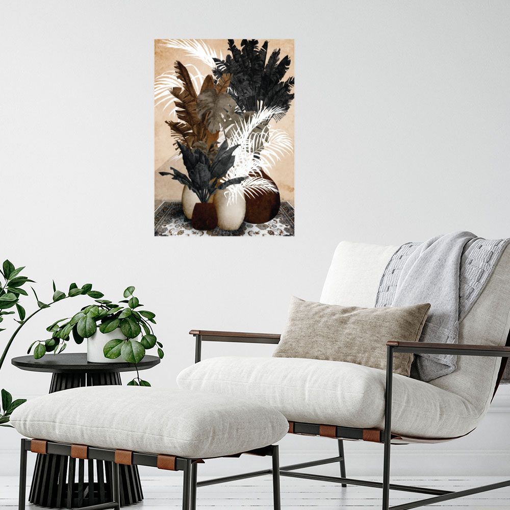 Affiche Feuillage exotique