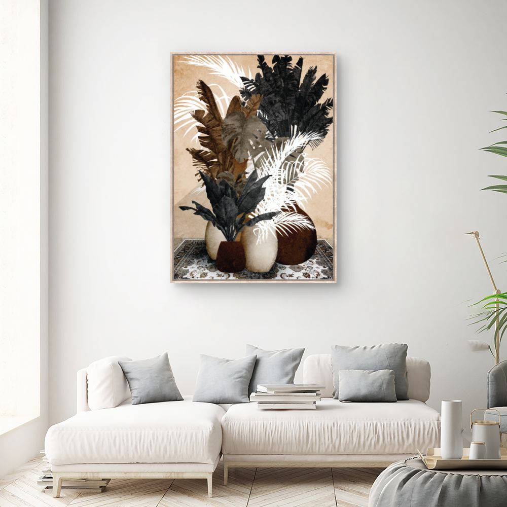 Tableau Feuillage exotique