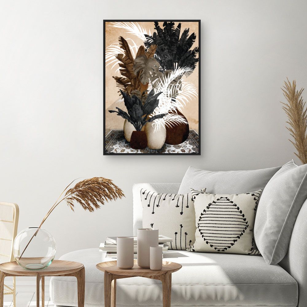 Tableau Feuillage exotique