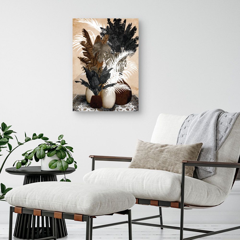 Tableau Feuillage exotique