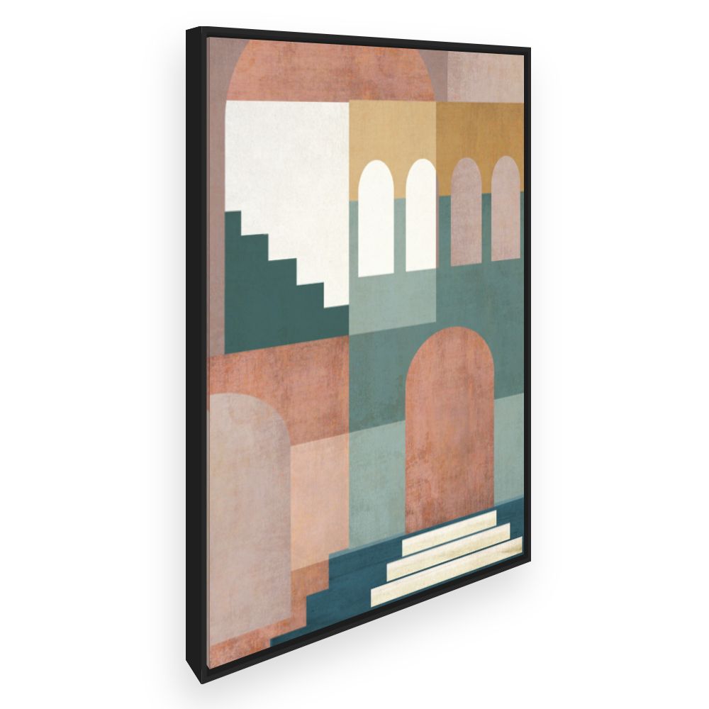 Toile Architecture abstraite