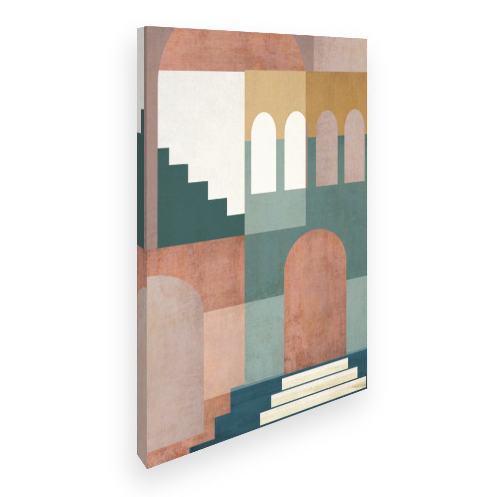 Toile Architecture abstraite