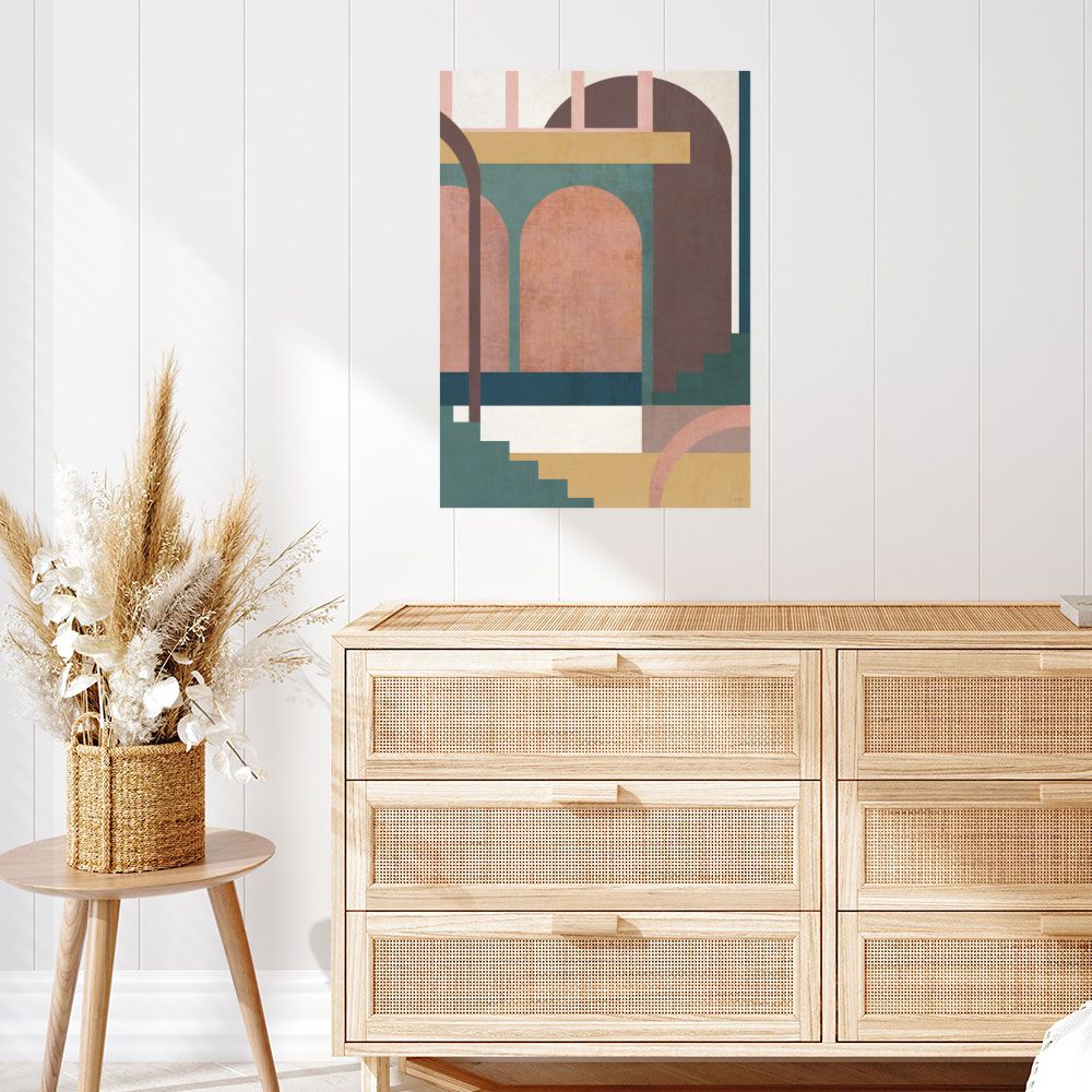 Affiche Arches géométriques