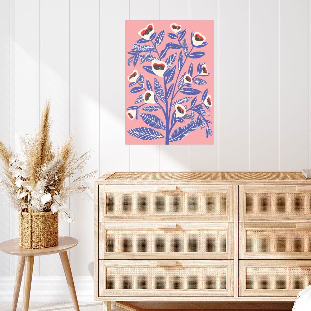 Affiche Fleurs audacieuses