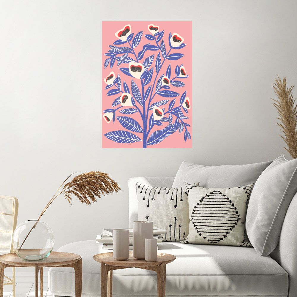 Affiche Fleurs audacieuses