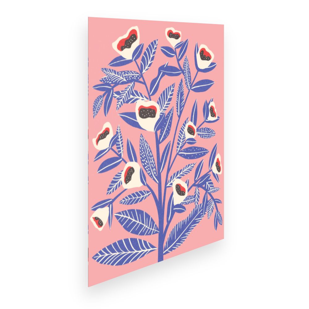 Affiche Fleurs audacieuses