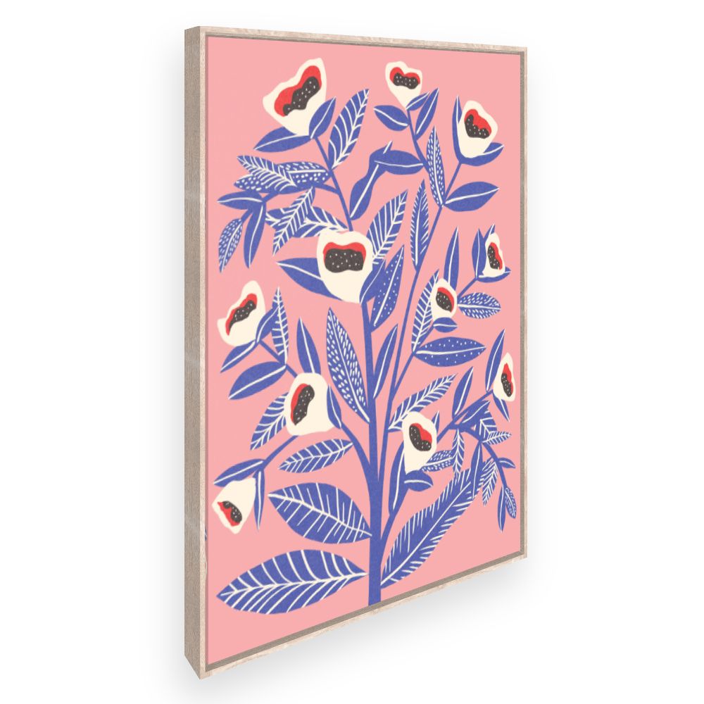 Toile Illustration florale